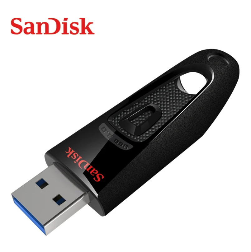 SanDisk USB 3.0 Flash Drive 128GB 64GB 32GB 16GB Memory Stick Pen Drives Flashdisk U Disk Storage Device for PC CZ73 CZ48 CZ600